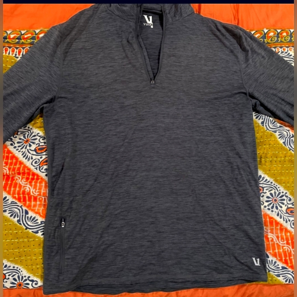 Vuori Ease Performance Half Zip Pullover Sweatshirt - Small